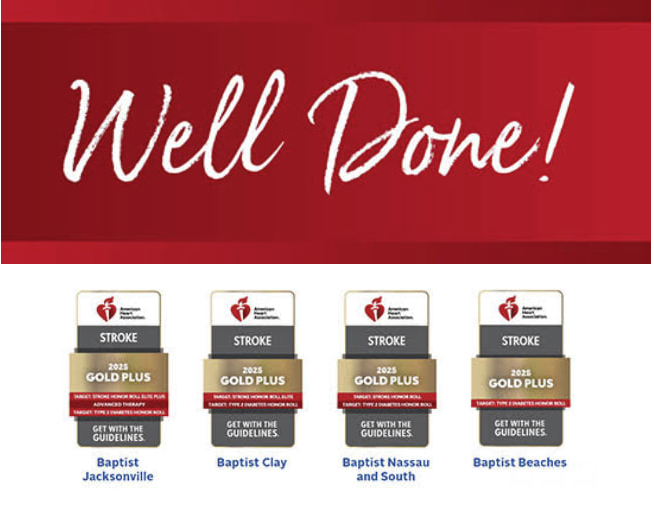 Baptist Health Recognized for its Commitment to Exceptional Stroke Care!
